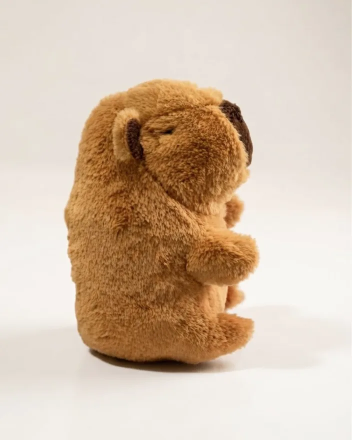 Brown capybara plush toy